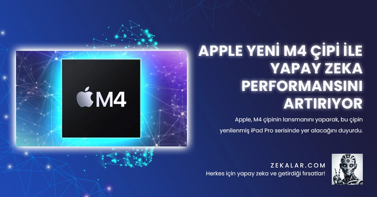 Apple, M4 çipinin lansmanını yaparak, bu çipin yenilenmiş iPad Pro serisinde yer alacağını duyurdu.