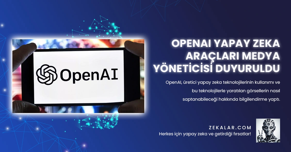 OpenAI, üretici yapay zeka teknolojilerinin kullanımı ve bu teknolojilerle yaratılan görsellerin nasıl saptanabileceği hakkında bilgilendirme yaptı.