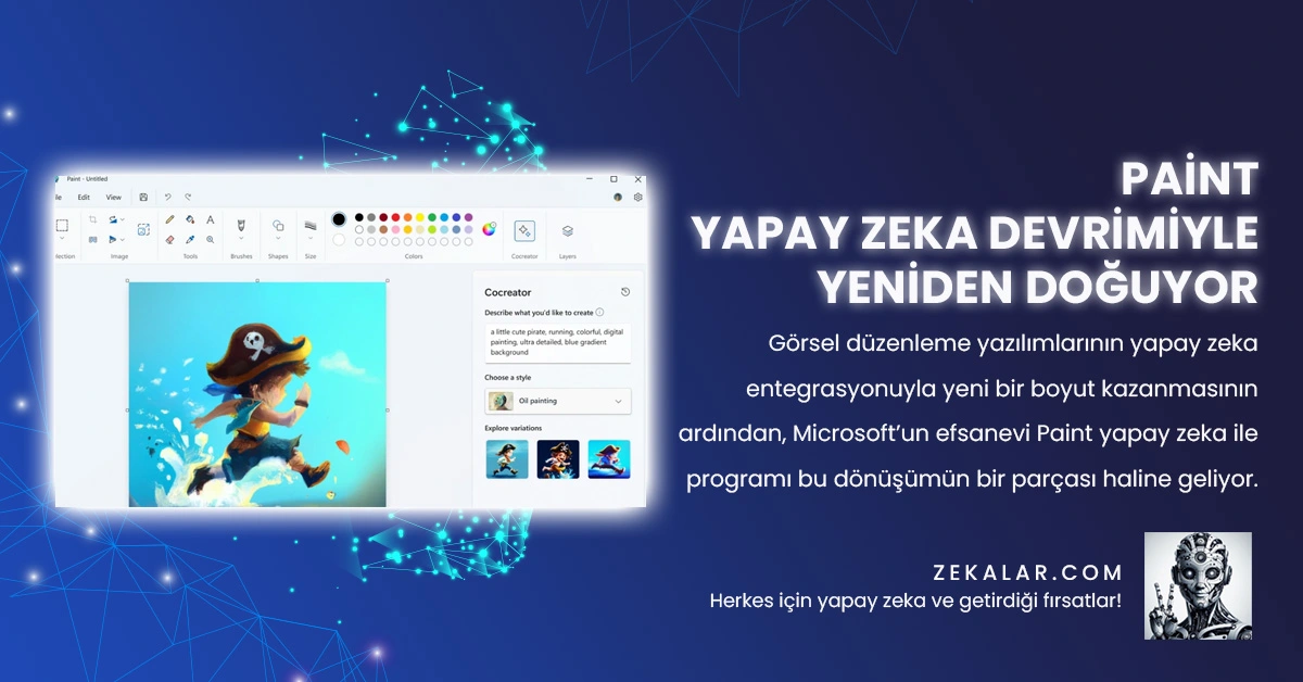 Paint Yapay Zeka Devrimiyle Yeniden Doğuyor